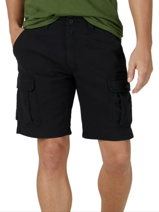 Wrangler Other - Wrangler Authentics Men's Classic Cargo Shorts - Black - Size 38 - Used VGC